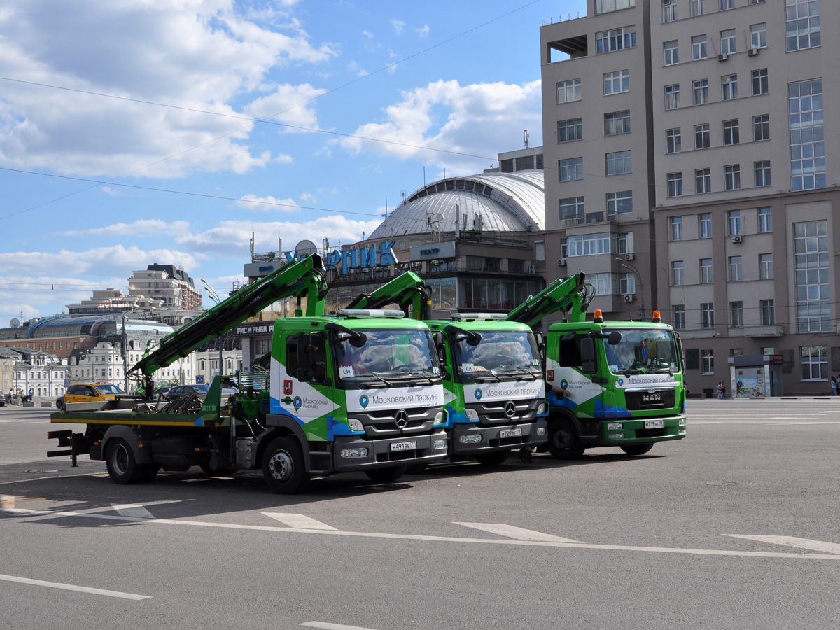 зеленые эвакуаторы в москве